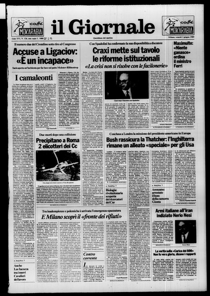 Il giornale : quotidiano del mattino